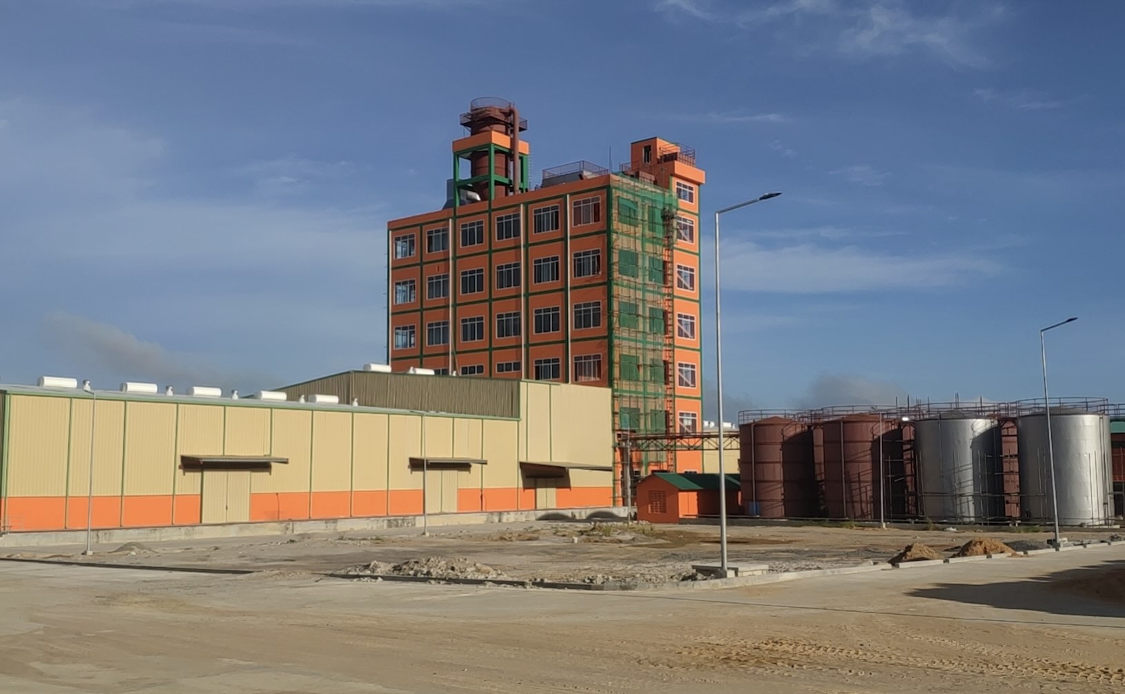 Projet 10T/H au Mozambique Derniers progrès